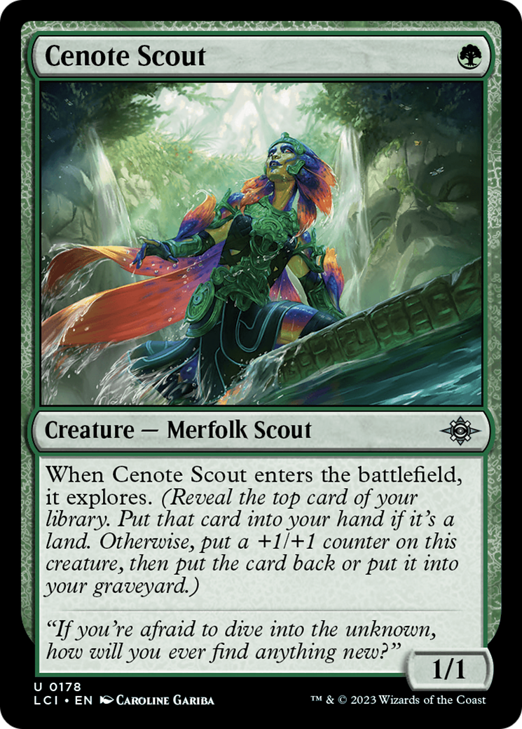 Cenote Scout [The Lost Caverns of Ixalan] | Tabernacle Games