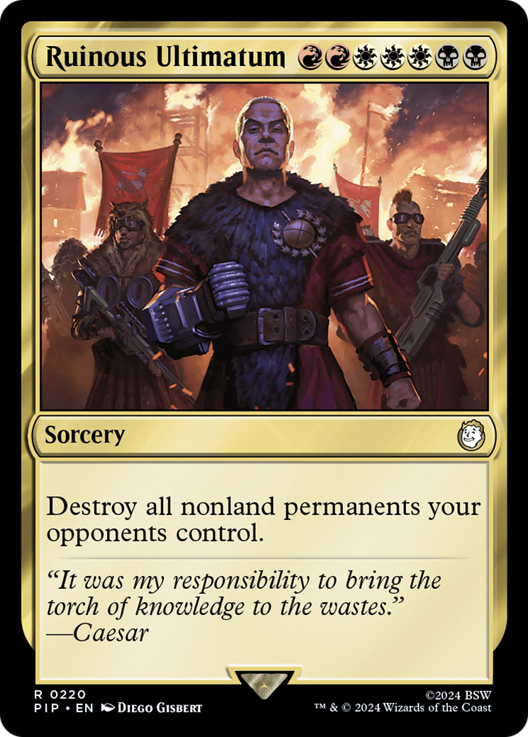 Ruinous Ultimatum [Fallout] | Tabernacle Games