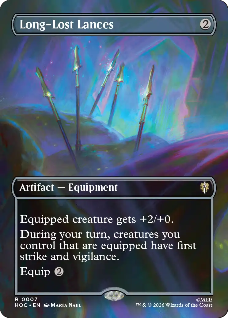 Long-Lost Lances (Borderless) [The Hobbit: Eternal-Legal] | Tabernacle Games