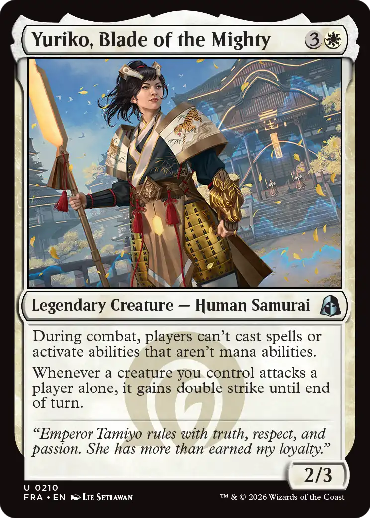 Yuriko, Blade of the Mighty [Reality Fracture] | Maze of Fitzroy