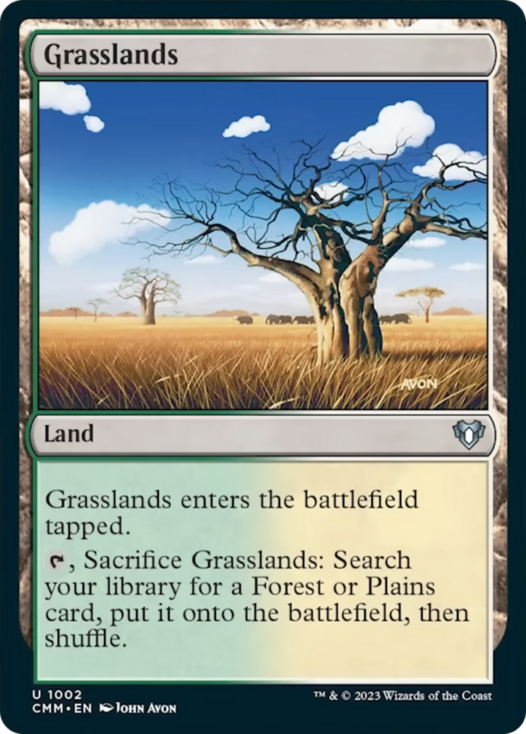 Grasslands [Commander Masters] | Tabernacle Games