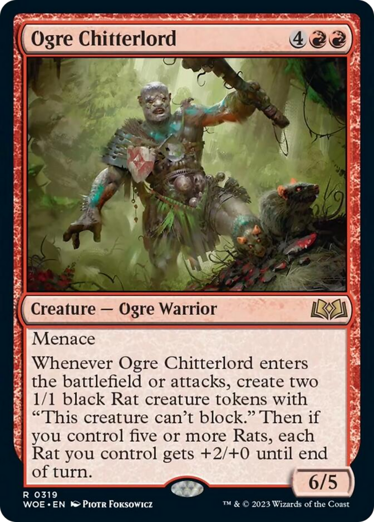 Ogre Chitterlord [Wilds of Eldraine] | Tabernacle Games