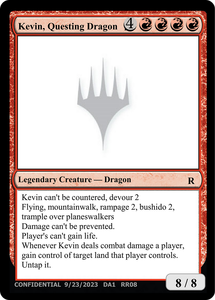 Kevin, Questing Dragon [Unknown Event] | Tabernacle Games
