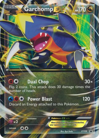 Garchomp EX (XY09) (Jumbo Card) [XY: Black Star Promos] | Tabernacle Games