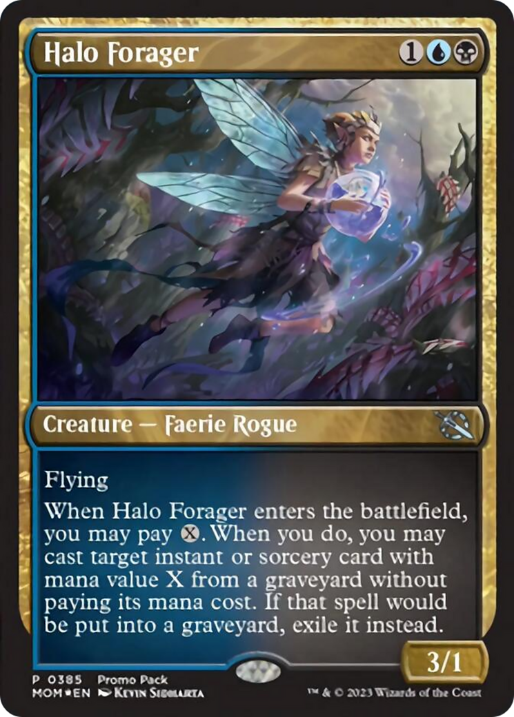 Halo Forager (Promo Pack) [March of the Machine Promos] | Tabernacle Games