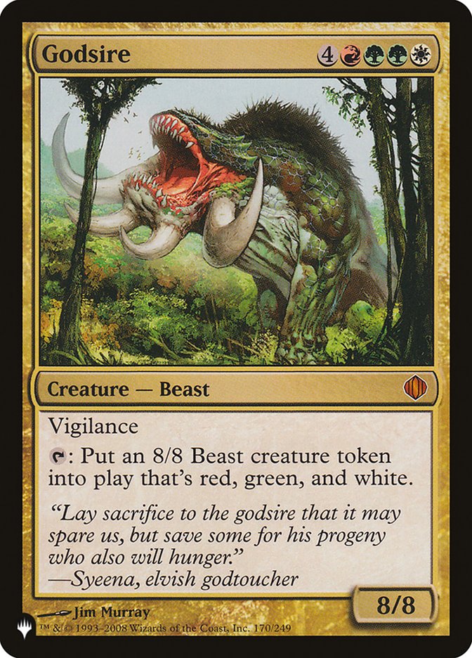 Godsire [The List] | Tabernacle Games