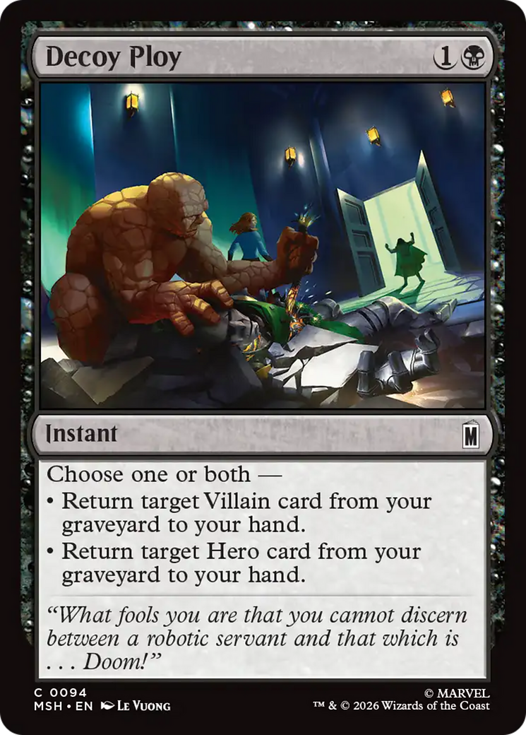 Decoy Ploy [Marvel Super Heroes] | Tabernacle Games