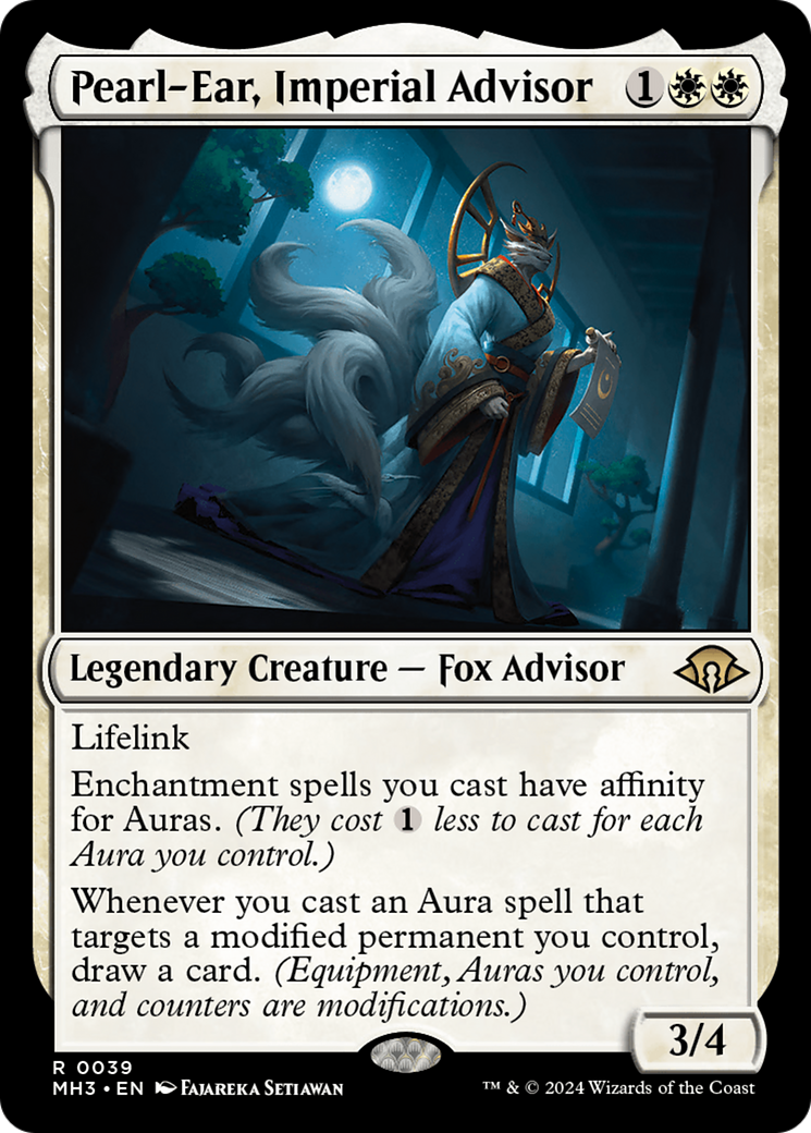 Pearl-Ear, Imperial Advisor [Modern Horizons 3] | Tabernacle Games