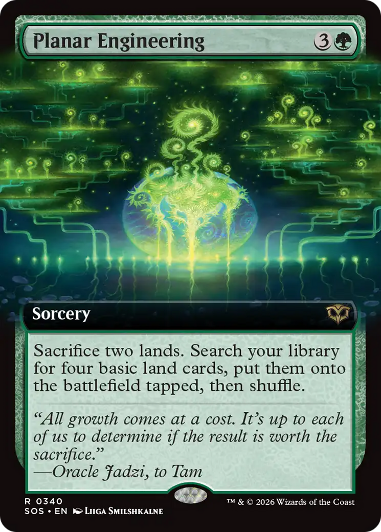 Planar Engineering (Extended Art) [Secrets of Strixhaven] | Tabernacle Games