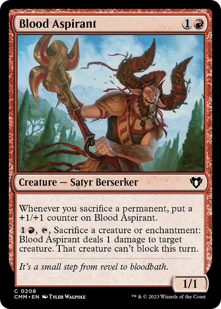 Blood Aspirant [Commander Masters] | Tabernacle Games