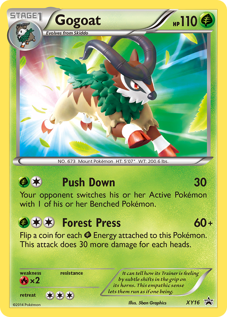 Gogoat (XY16) [XY: Black Star Promos] | Tabernacle Games