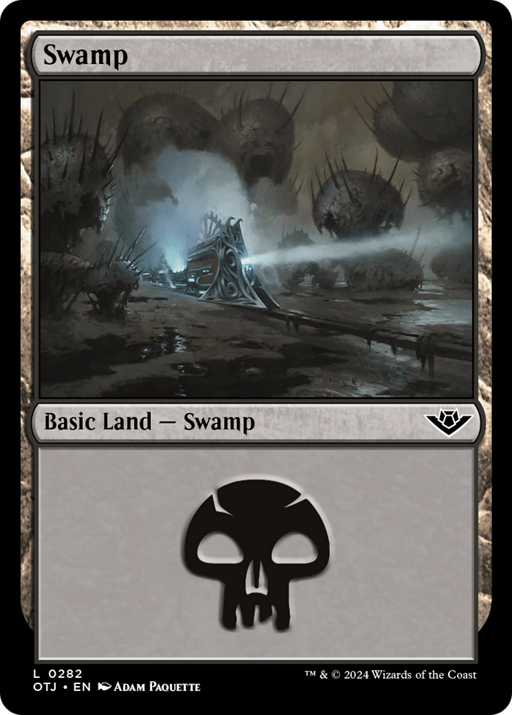 Swamp (0282) [Outlaws of Thunder Junction] | Tabernacle Games