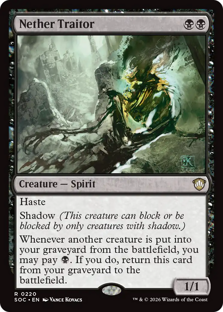 Nether Traitor [Secrets of Strixhaven Commander] | Tabernacle Games