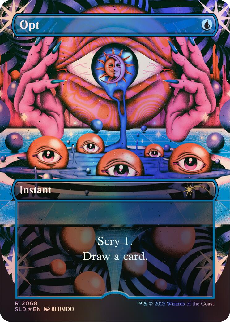 Opt (2068) (Rainbow Foil) [Secret Lair Drop Series] | Tabernacle Games