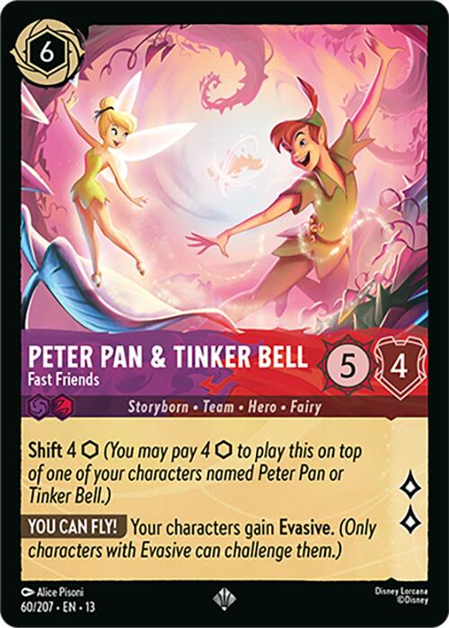 Peter Pan & Tinker Bell - Fast Friends (60/207) [Attack of the Vine!] | Maze of Fitzroy