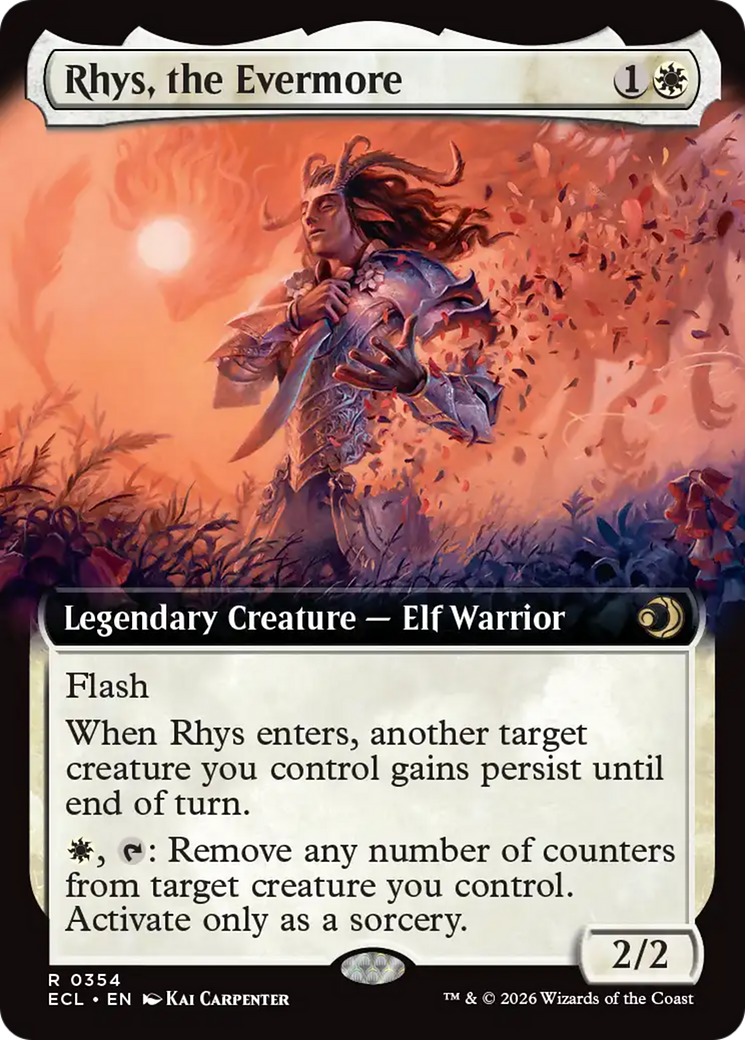 Rhys, the Evermore (Extended Art) [Lorwyn Eclipsed] | Tabernacle Games
