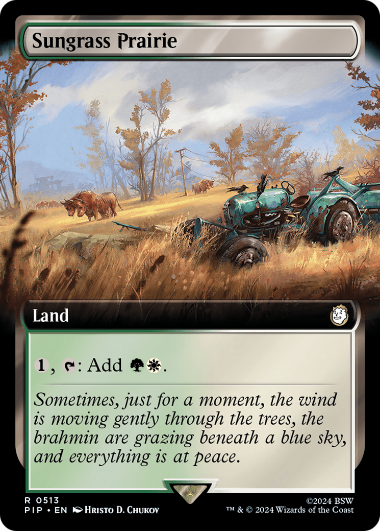 Sungrass Prairie (Extended Art) [Fallout] | Tabernacle Games