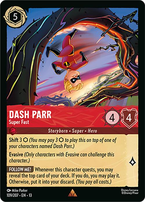 Dash Parr - Super Fast (109/207) [Attack of the Vine!] | Maze of Fitzroy
