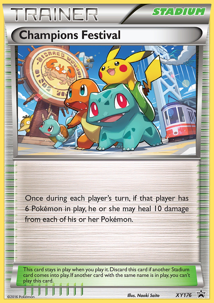 Champions Festival (XY176) [XY: Black Star Promos] | Tabernacle Games