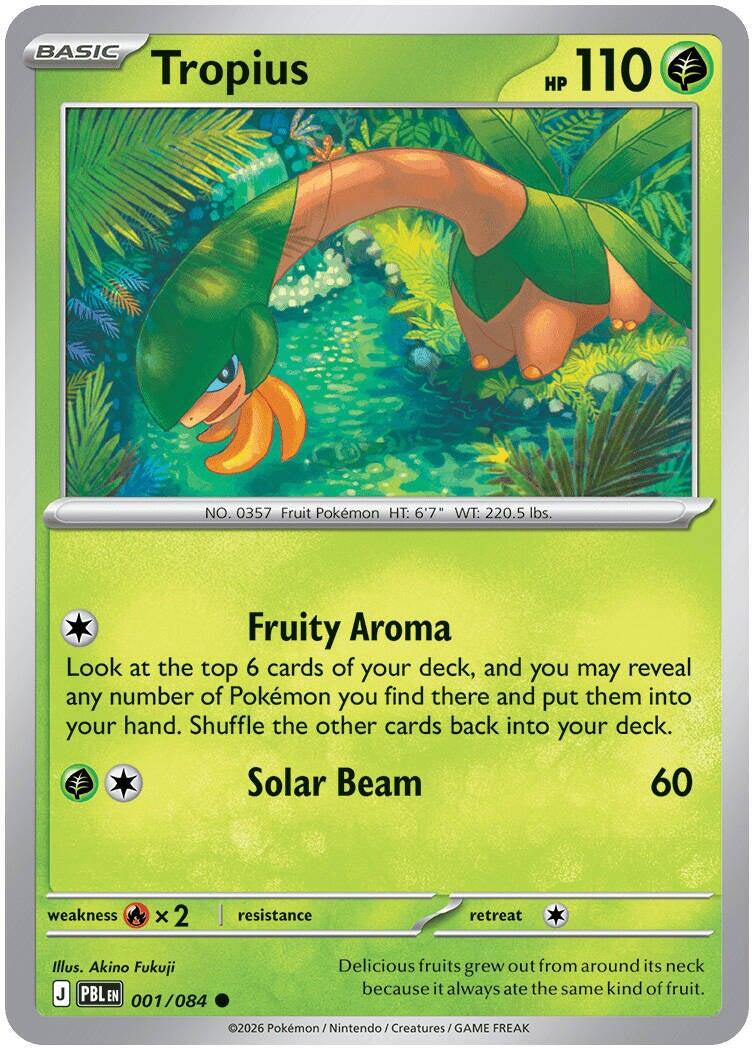 Tropius (001/084) [Mega Evolution: Pitch Black] | Tabernacle Games