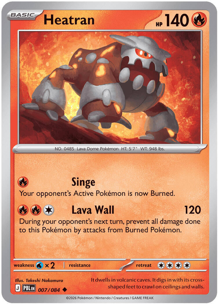 Heatran (007/084) [Mega Evolution: Pitch Black] | Tabernacle Games