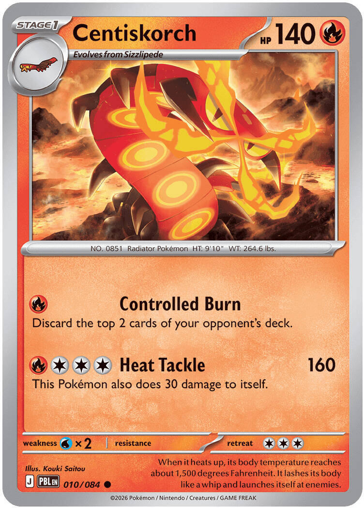 Centiskorch (010/084) [Mega Evolution: Pitch Black] | Tabernacle Games