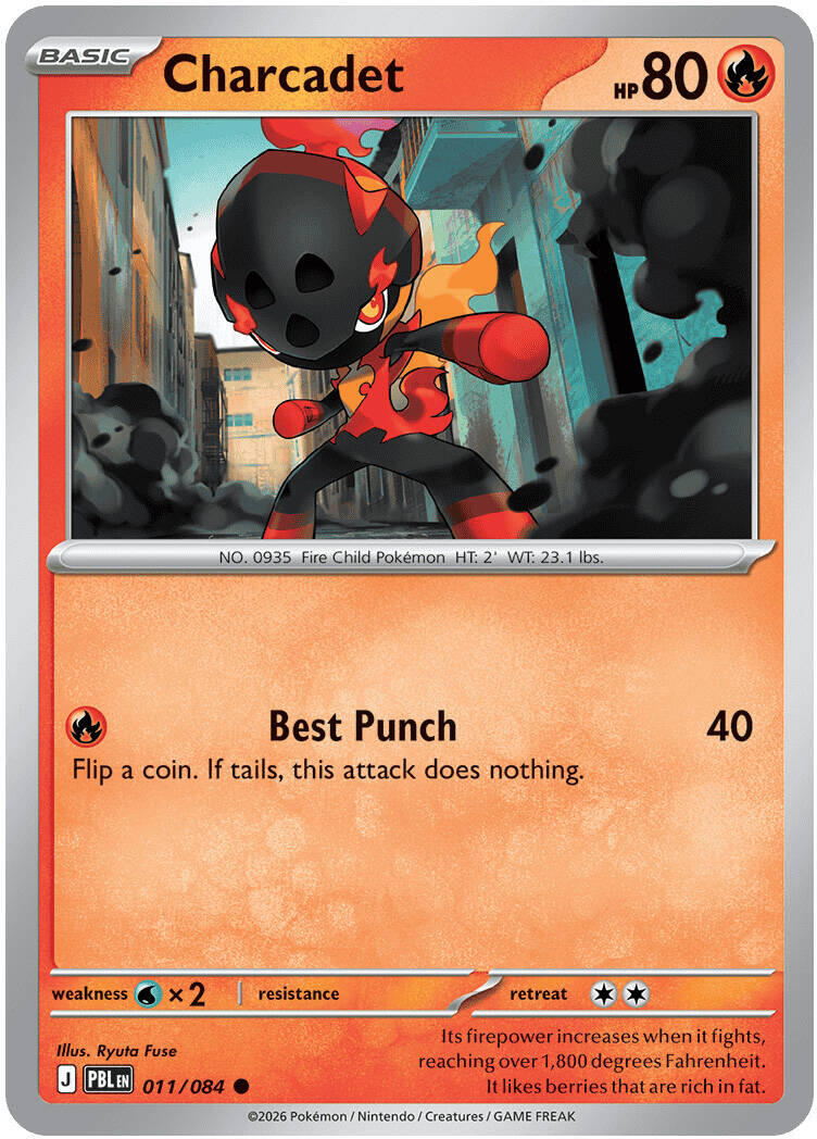 Charcadet (011/084) [Mega Evolution: Pitch Black] | Tabernacle Games
