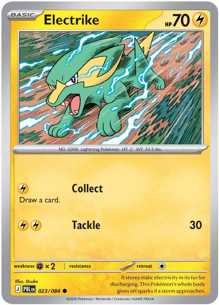 Electrike (023/084) [Mega Evolution: Pitch Black] | Tabernacle Games
