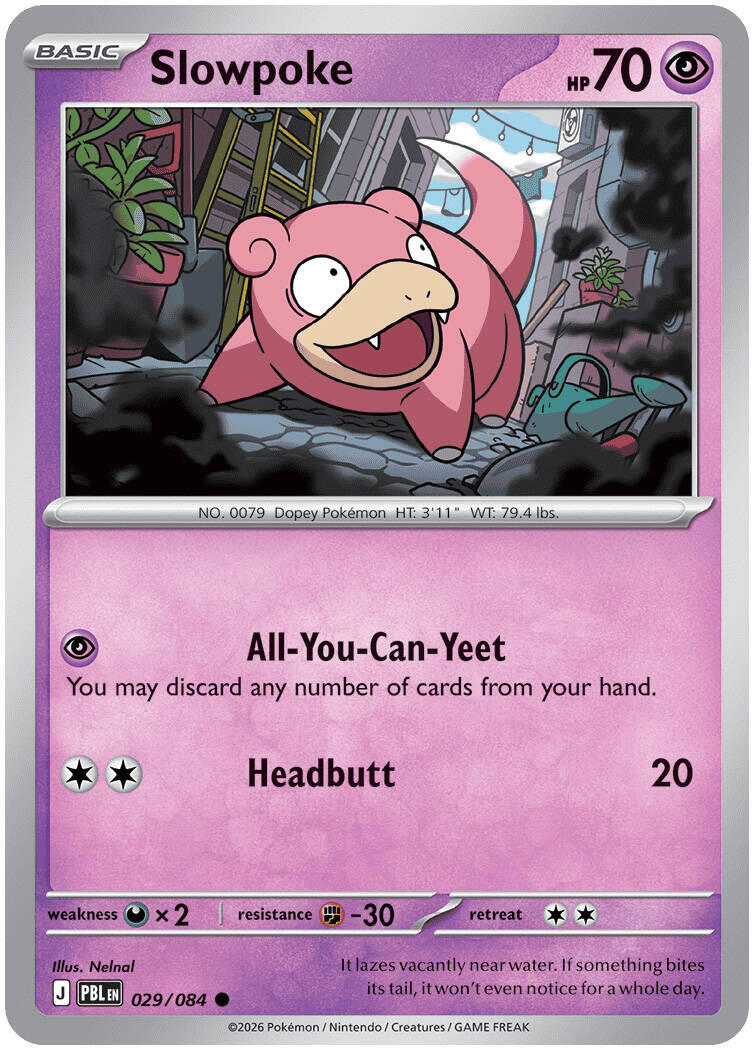 Slowpoke (029/084) [Mega Evolution: Pitch Black] | Tabernacle Games
