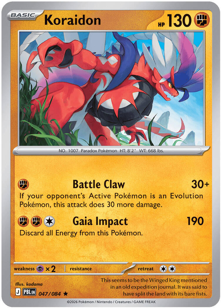 Koraidon (047/084) [Mega Evolution: Pitch Black] | Tabernacle Games