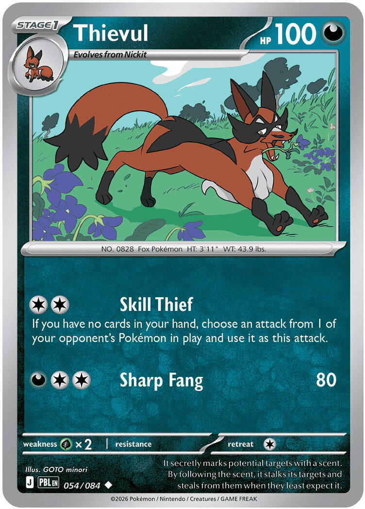 Thievul (054/084) [Mega Evolution: Pitch Black] | Tabernacle Games