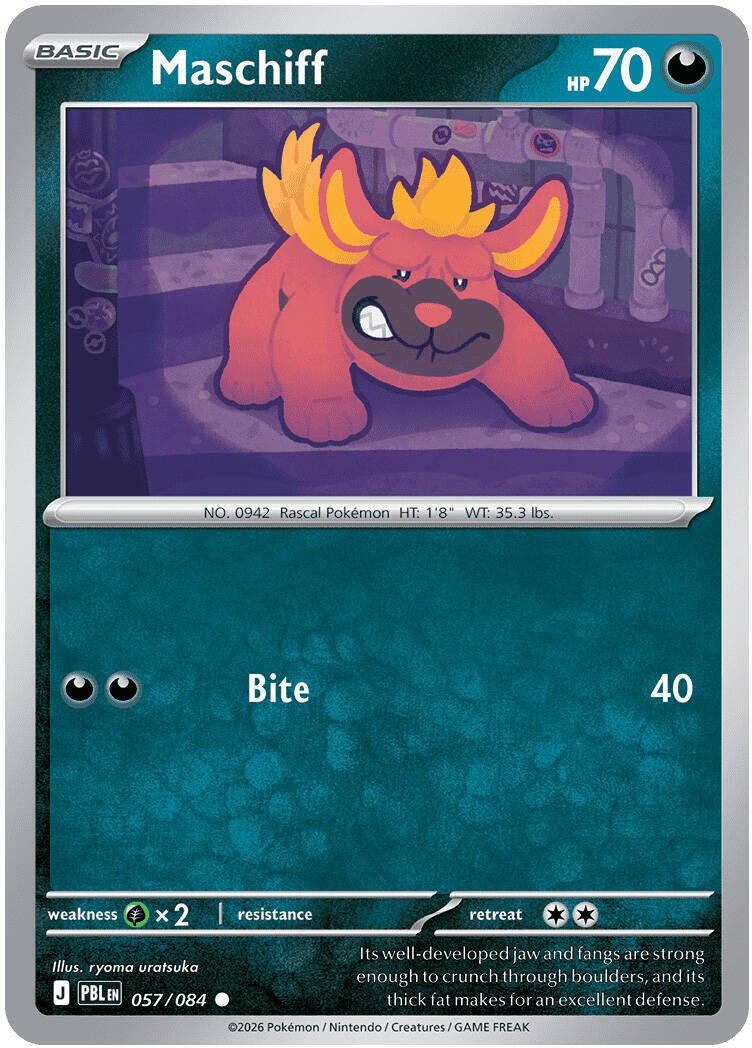 Maschiff (057/084) [Mega Evolution: Pitch Black] | Tabernacle Games