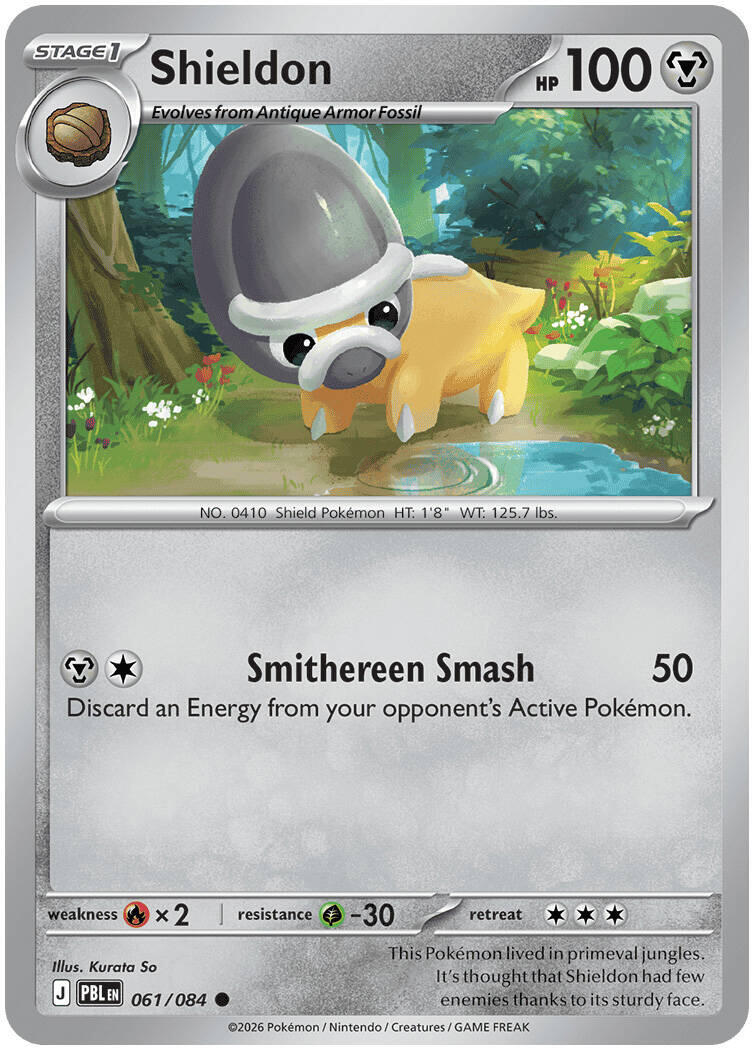 Shieldon (061/084) [Mega Evolution: Pitch Black] | Tabernacle Games