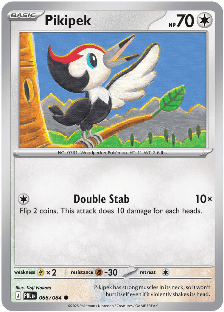 Pikipek (066/084) [Mega Evolution: Pitch Black] | Tabernacle Games
