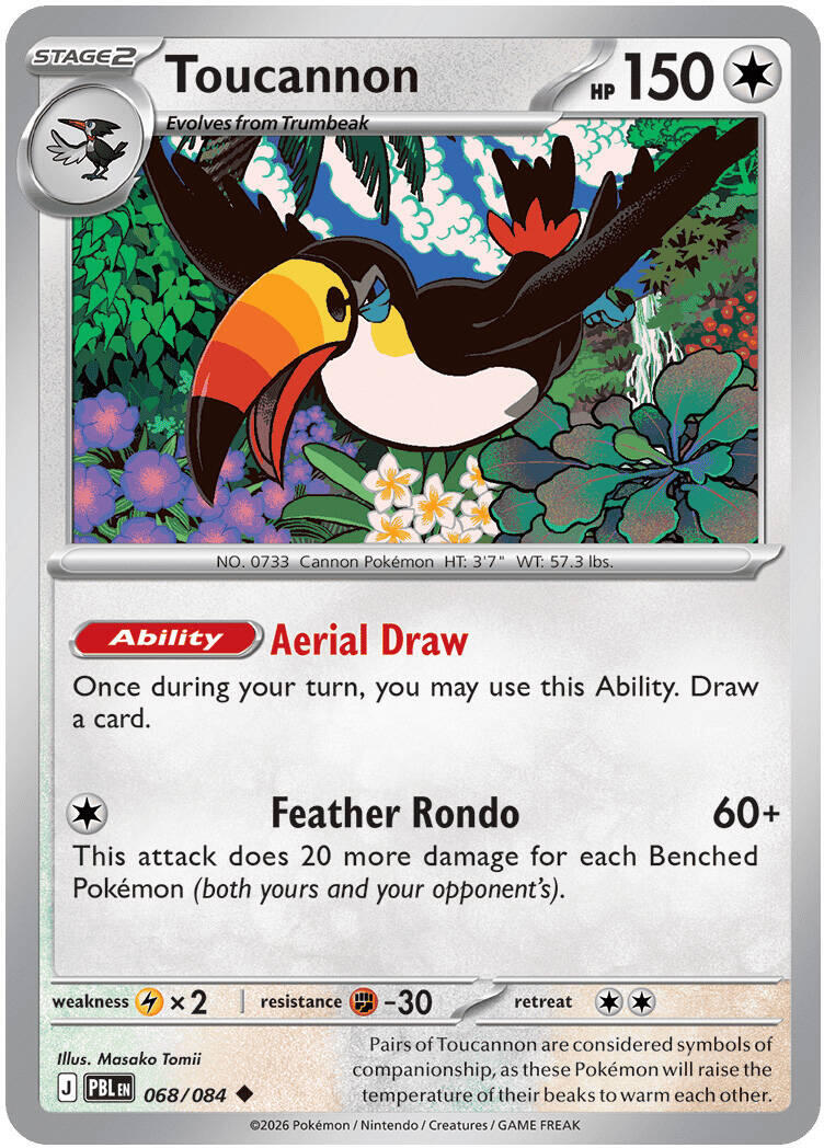 Toucannon (068/084) [Mega Evolution: Pitch Black] | Tabernacle Games
