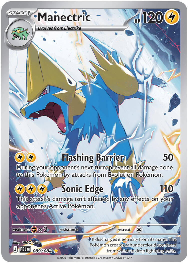 Manectric (089/084) [Mega Evolution: Pitch Black] | Tabernacle Games
