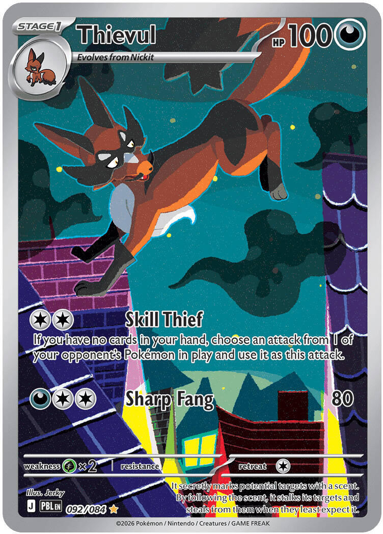 Thievul (092/084) [Mega Evolution: Pitch Black] | Tabernacle Games