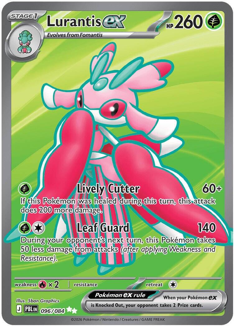 Lurantis ex (096/084) [Mega Evolution: Pitch Black] | Tabernacle Games