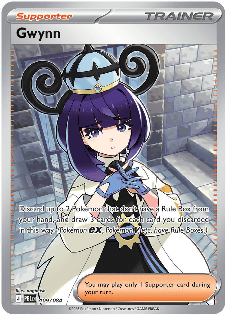 Gwynn (109/084) [Mega Evolution: Pitch Black] | Tabernacle Games