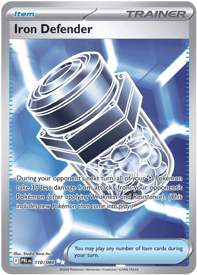Iron Defender (110/084) [Mega Evolution: Pitch Black] | Tabernacle Games