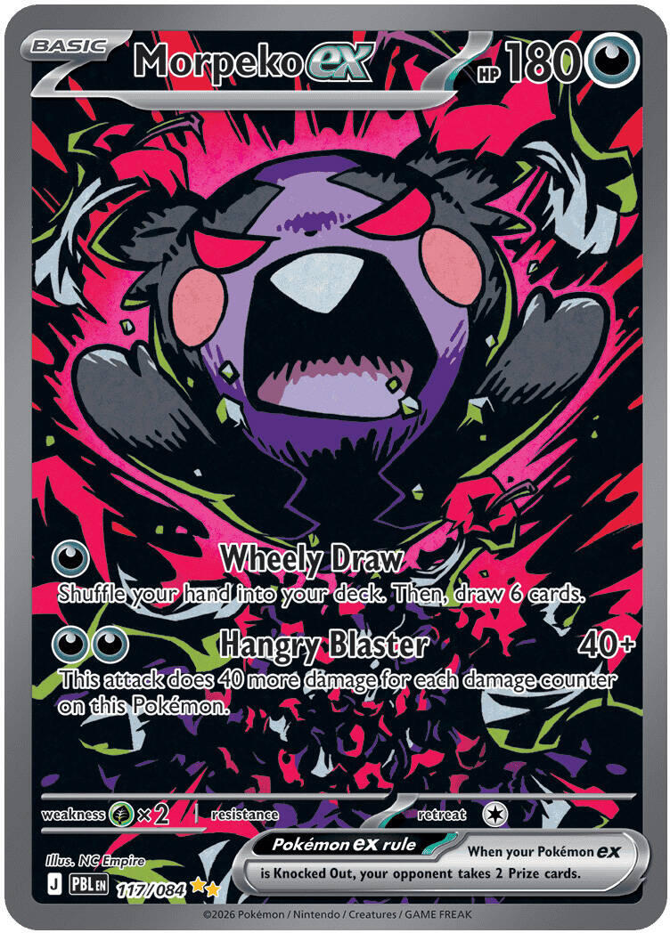 Morpeko ex (117/084) [Mega Evolution: Pitch Black] | Tabernacle Games