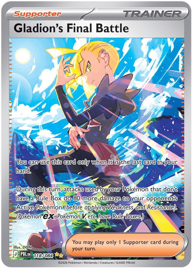 Gladion's Final Battle (118/084) [Mega Evolution: Pitch Black] | Tabernacle Games