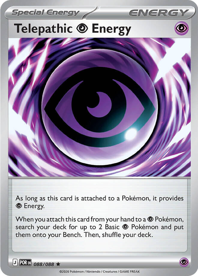 Telepathic Psychic Energy (088/088) (Non-Holo) [Mega Evolution: Perfect Order] | Tabernacle Games
