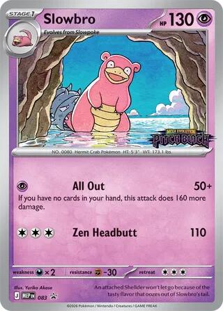 Slowbro (083) (Pitch Black Stamped) [Mega Evolution Promo] | Tabernacle Games