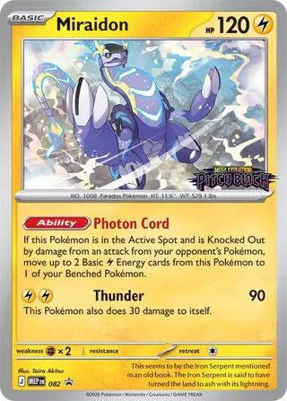 Miraidon (082) (Pitch Black Stamped) [Mega Evolution Promo] | Tabernacle Games
