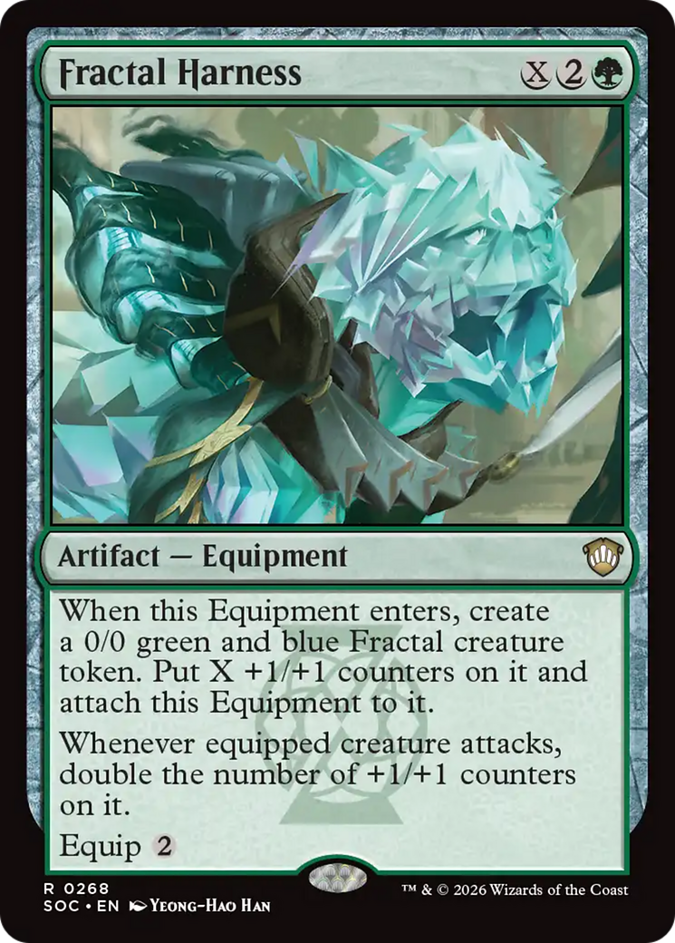 Fractal Harness [Secrets of Strixhaven Commander] | Tabernacle Games