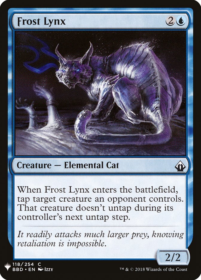 Frost Lynx [Mystery Booster] | Tabernacle Games