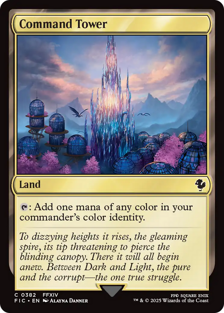 Command Tower (0382) [FINAL FANTASY Commander] | Tabernacle Games
