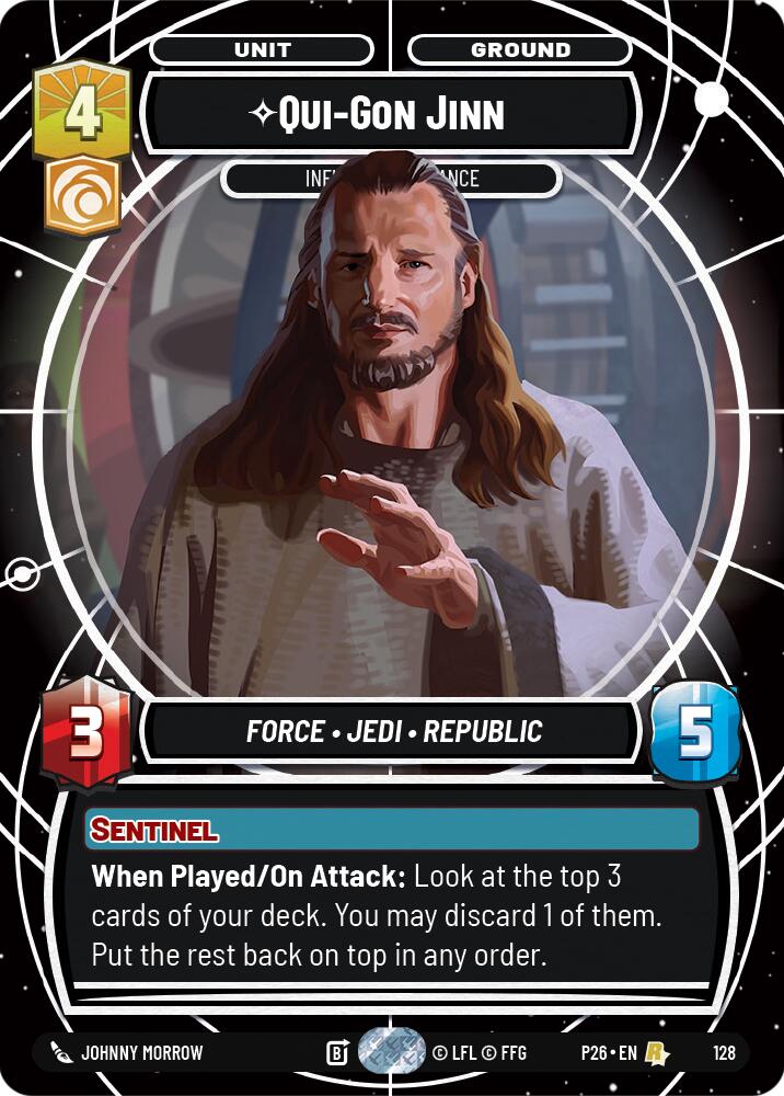 Qui-Gon Jinn - Influencing Chance (128) (128) [Galactic Championship 2026] | Tabernacle Games