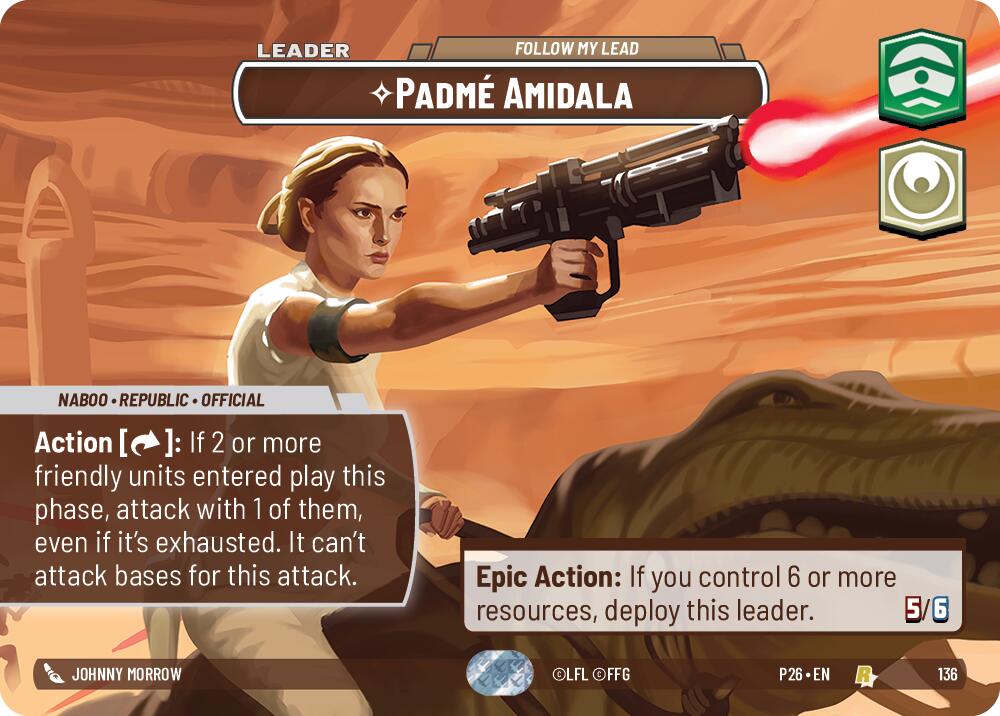 Padme Amidala - Follow My Lead (136) (Prize Wall) (136) [Galactic Championship 2026] | Tabernacle Games